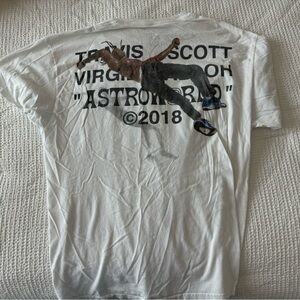 Travis Scott X Virgil Abloh Collab T-Shirt Astroworld